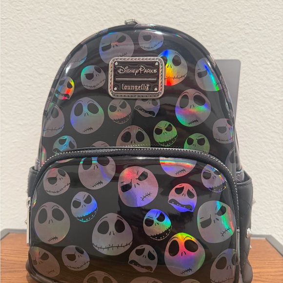 Loungefly Handbags - NWT Disney Parks Jack Skellington Loungefly Backpack Nightmare Before Christmas